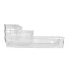 Set de organizadores de plástico transparentes ideales para organizar cajones y alacenas, de material resistente y fáciles de li