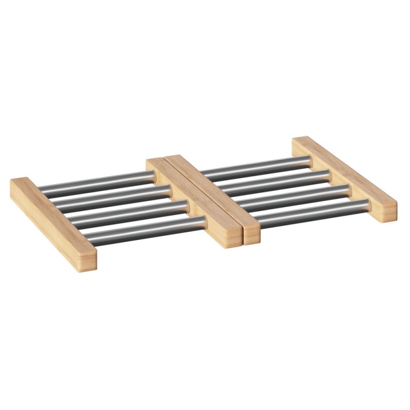 El porta caliente extensible 5Five es una solución práctica y versátil para mantener tus alimentos calientes. Con un diseño exte