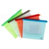 Bolsas de silicona reutilizables, perfectas para almacenar alimentos y líquidos con total seguridad. Su diseño hermético y prueb