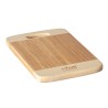 Tabla para picar de bambú, resistente y duradera, ideal para cortar y preparar alimentos. su material natural es seguro para los