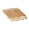 Tabla para picar de bambú, resistente y duradera, ideal para cortar y preparar alimentos. su material natural es seguro para los