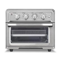 Este horno de 1800W no solo hornea, gratina, asa y tuesta, sino que también permite freír utilizando aire ultra caliente. La fri