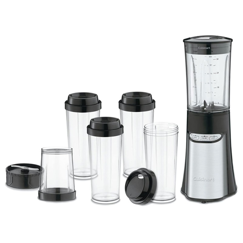 Prepara batidos en un instante, pica hierbas o tritura para salsas en la taza de cortar, y prepara bebidas personalizadas direct