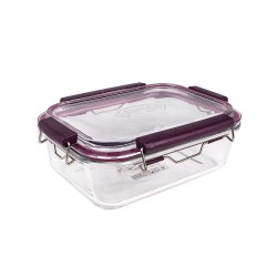Contenedor de vidrio kilner® de 1,4 litros, ideal para almacenar y cocinar con frescura garantizada. Su diseño apilable y sosten
