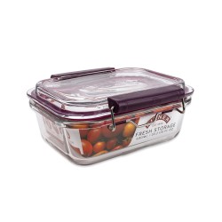 Contenedor de vidrio Kilner® de 600 ml, ideal para almacenar y cocinar con frescura garantizada. Su diseño apilable y sostenible