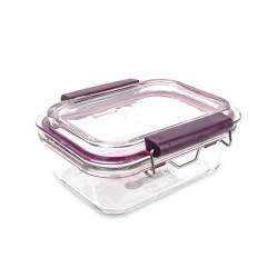 Contenedor de vidrio Kilner® de 600 ml, ideal para almacenar y cocinar con frescura garantizada. Su diseño apilable y sostenible