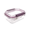 Contenedor de vidrio Kilner® de 600 ml, ideal para almacenar y cocinar con frescura garantizada. Su diseño apilable y sostenible