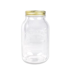 Botella conserva kilner® de 1 litro, es perfecta para almacenar y preservar líquidos con frescura garantizada. Su diseño sosteni