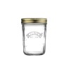 Frasco de boca ancha es ideal para conservar alimentos frescos y saludables cultivados en casa. Su sistema de tapa de dos piezas