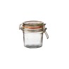 Frasco clip redondo de 500 ml, es ideal para conservar mermeladas, chutneys y almacenar alimentos secos como té, café y cereales