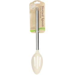La cuchara ranurada bonita home es una herramienta práctica y ecológica, ideal para cocinar y servir alimentos. Diseñado para un