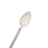 La cuchara ranurada bonita home es una herramienta práctica y ecológica, ideal para cocinar y servir alimentos. Diseñado para un