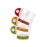 Mini taza medidora, ideal para medir pequeñas cantidades con precisión. Con capacidad de 60 ml, es perfecto para recetas delicad