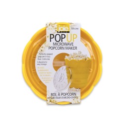 Perfecta para fiestas o noches de cine en familia, esta máquina de palomitas es plegable para un almacenamiento fácil y convenie
