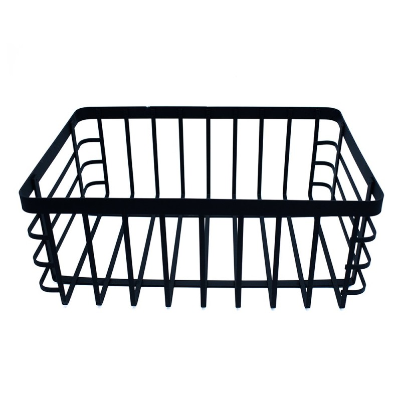 Este frutero de diseño moderno y minimalista en color negro aporta elegancia y sofisticación a cualquier espacio. ideal para man