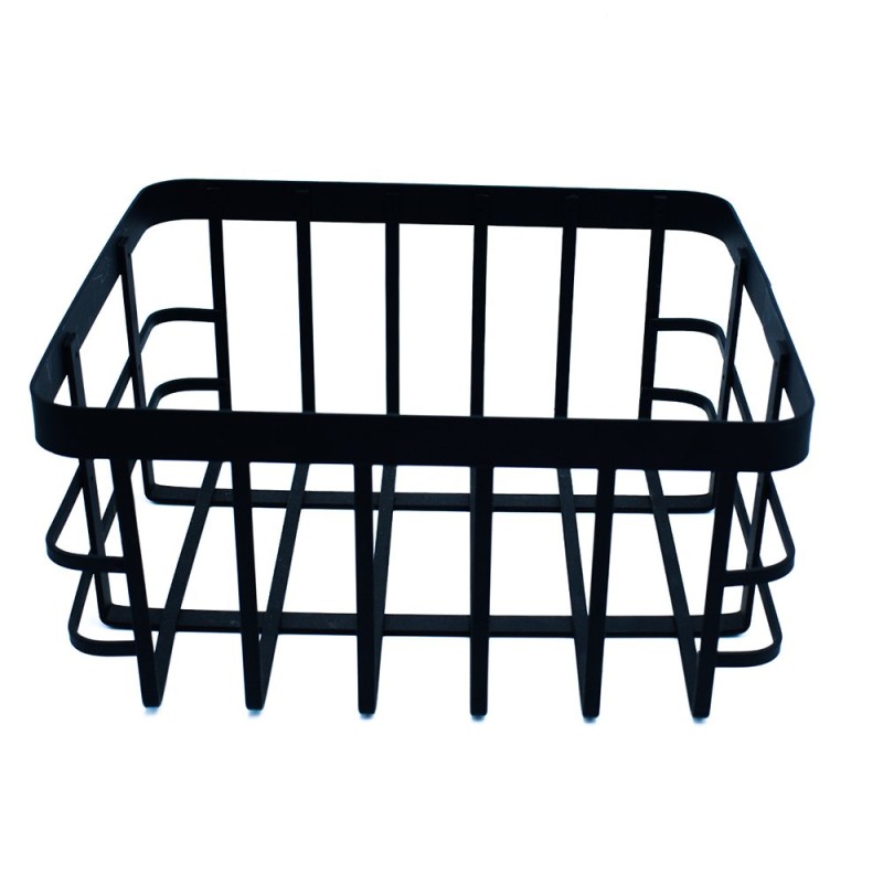 Este frutero de diseño moderno y minimalista en color negro aporta elegancia y sofisticación a cualquier espacio. ideal para man