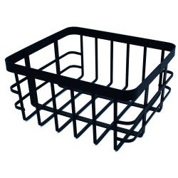 Este frutero de diseño moderno y minimalista en color negro aporta elegancia y sofisticación a cualquier espacio. ideal para man