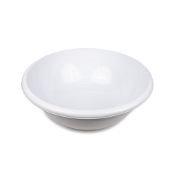 Bowl redondo de 12.5 lt, ideal para mezclar, servir o almacenar grandes porciones de alimentos. Su diseño amplio y resistente lo