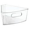 El contenedor Binz es ideal para organizar el refrigerador o la despensa, manteniendo los alimentos en orden. Perfecto para yogu