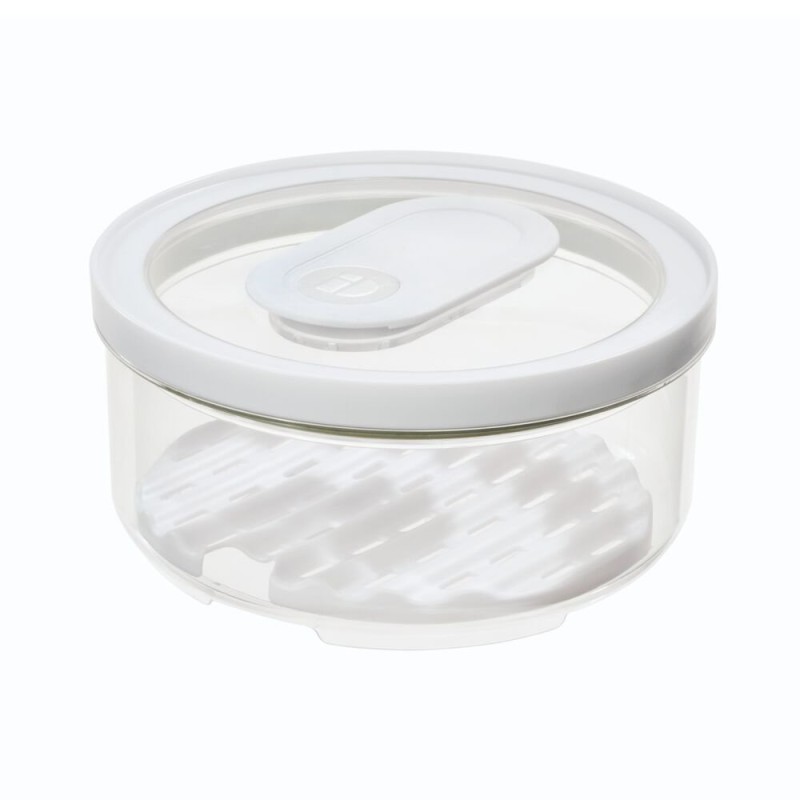 El contenedor iDFresh de iDesign es ideal para mantener frutas y verduras frescas y limpias. Fabricado en plástico transparente 