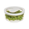 El contenedor iDFresh de iDesign es ideal para mantener frutas y verduras frescas y limpias. Fabricado en plástico transparente 