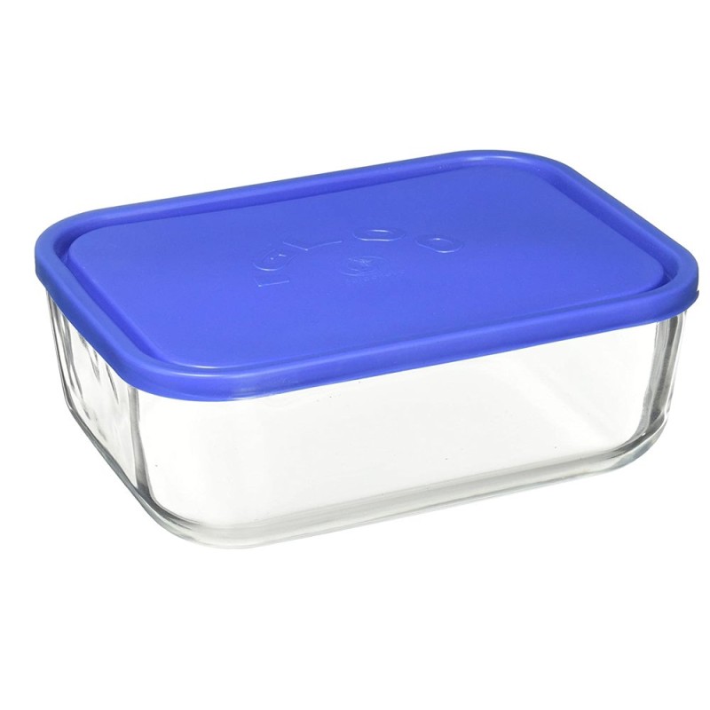 Los recipientes de almacenamiento de alimentos Igloo Borgonovo están hechos de vidrio libre de BPA naturalmente, lo que les perm