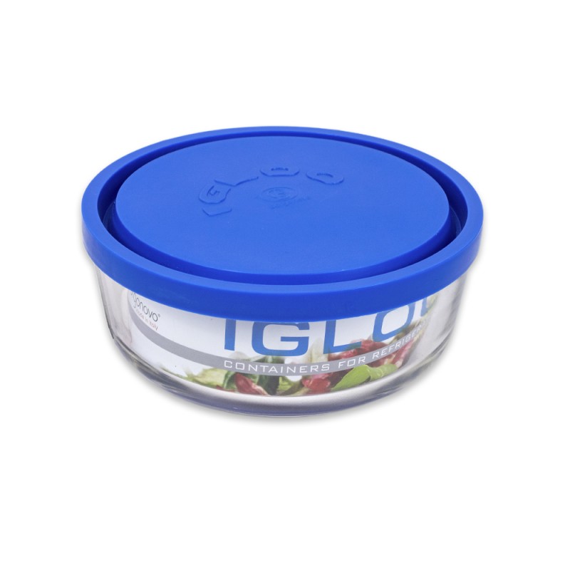 El contenedor redondo Igloo de 800 ml es perfecto para almacenar tus alimentos de manera práctica y eficiente. Su diseño herméti