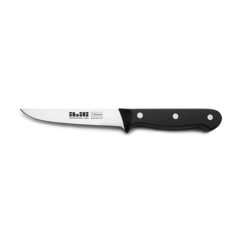 Cuchillo premium de 13 cm, diseñado para un corte preciso y suave. Su hoja de acero inoxidable martensítico 420 mov, forjada en 