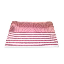 Mantel Invididual 30X45 Cm Con Lineas Arriba En Pvc