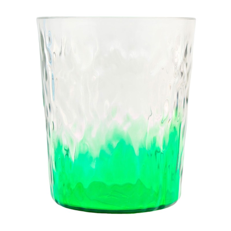 Vaso De Plastico Old Fashion Verde 450 Ml