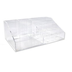 Este organizador de belleza fue creado para maximizar tu espacio de tocador de la manera más elegante y perfecta. Sus caracterís