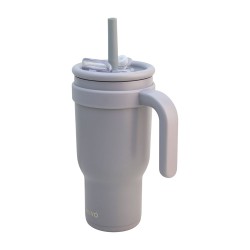 Termo Doble Pared Gris 900 Ml