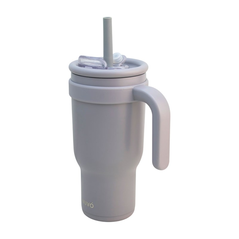 Termo Doble Pared Gris 900 Ml