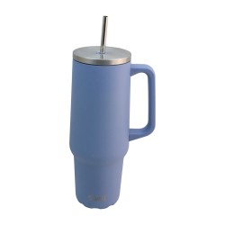 Termo Alto De Acero Triple Capa 1.2 Lt Azul