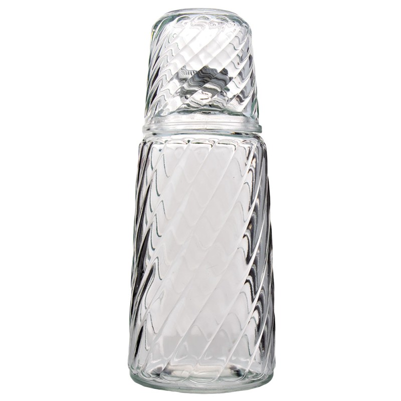 Botella C/ Vaso Para Escritorio Caja Regalo 1.1L