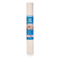 El revestimiento grip-n-stick de la marca Con-tact®® es el primer revestimiento de agarre autoadhesivo que queda plano y permane