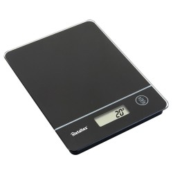 Báscula digital de vidrio templado metaltex con capacidad máxima de peso hasta 5 kilos con display digital para lectura fácil. L