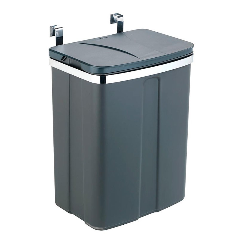 El cubo de basura de puerta compacto y que ahorra espacio de Wenko es una solución inteligente para todos aquellos a quienes les
