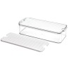 Mantenga su comida protegida y organizada con el Organizador Crisp Largo InterDesing. Ideal para crear un refrigerador, congelad