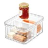 El organizador crisp de InterDesign es una adición versátil a su hogar. Este contenedor de calidad está hecho de plástico transp