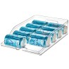 Mantenga las bebidas protegidas y organizadas con el portavaso Crisp de iDesign. Hecho de plástico resistente, este contenedor ú