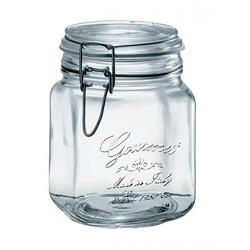 Frasco hermético gourmet de 1 lt, ideal para almacenar y conservar la frescura de tus alimentos. Su diseño elegante y funcional 