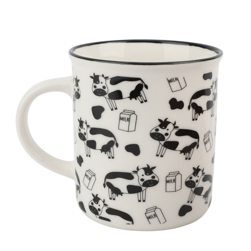 Disfruta de la calidez de tu bebida favorita con esta taza inspirada en vacas. Con un diseño tierno y funcional, es la opción pe