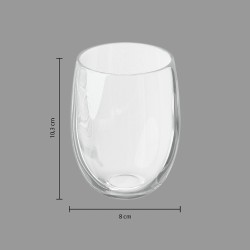 Vaso De Vidrio Orpea Transparente