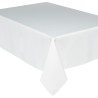 Mantel Rectangular Antimanchas Poliester 140X240Cm Ivory