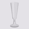 Juego De 12 Copas De Champagne Desechable Transparente
