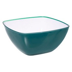 Ensaladera Cuadrada Azul