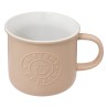 Disfruta de tus bebidas favoritas con la taza de cerámica Leo de la marca Secret de Gourmet. Fabricada en cerámica de alta calid