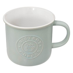 Disfruta de tus bebidas favoritas con la taza de cerámica Leo de la marca Secret de Gourmet. Fabricada en cerámica de alta calid