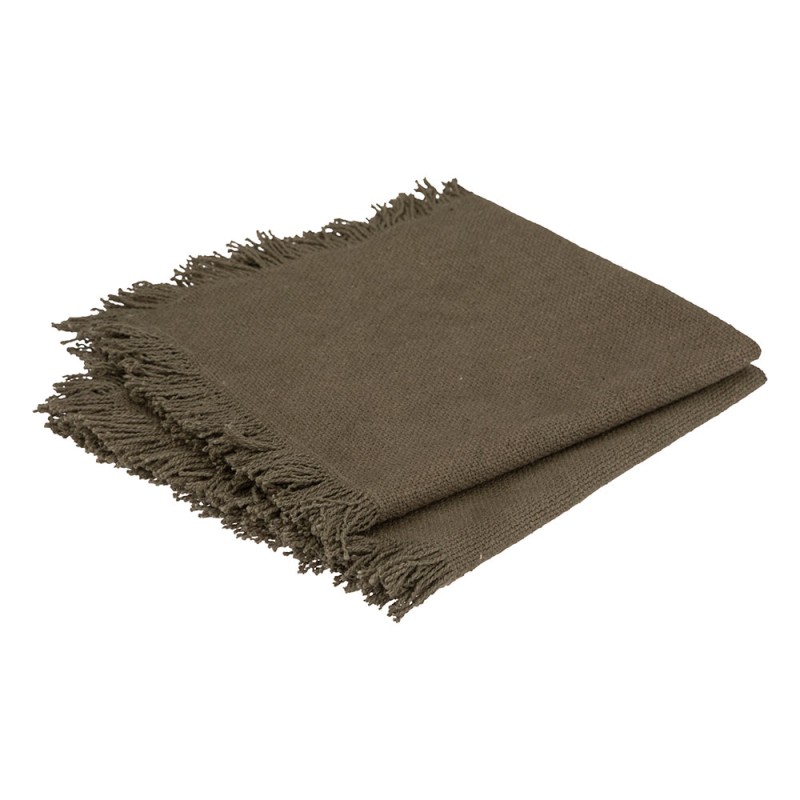 Dale color a tu mesa con el set de 2 servilletas de algodón Maha verde de Atmosphera. Fabricadas en algodón, miden 40 cm de larg